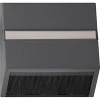 Gira Abdeckhaube steckbar mit Adapterrahmen für Geräte mit Abdeckung anthrazit, Retail