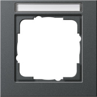 Gira Abdeckrahmen 1-fach anthrazit, Retail