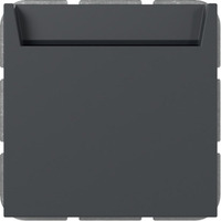 Gira Hotel-Card Schließer mit Neutralleiter-Klemme, Taster anthrazit, Retail