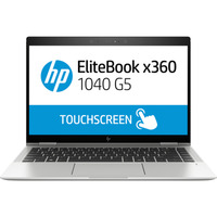 HP EliteBook x360 1040 G5 Generalüberholt, Notebook silber/schwarz, Intel® Core™ i7-8550U, Intel® UHD Graphics 620, 16 GB DDR4, 512 GB (512 GB SSD), Windows 11 Pro