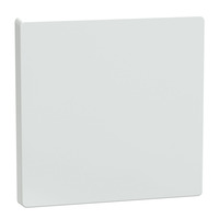 Merten Wippe für Wechselschalter, Kreuzschalter und Taster Einsatz, einteilige Ausführung weiß (glänzend), Retail