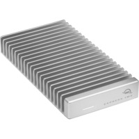 OWC Express 1M2 2 TB, Externe SSD silber/aluminium, Thunderbolt 4 (USB-C), USB-C