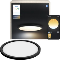 Philips HUE White Ambiance Aurelle runde Panelleuchte, LED-Leuchte schwarz