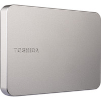 Toshiba Canvio Flex 1TB, Externe Festplatte hellsilber, USB-C / USB-A