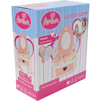 VEDES Beauty Salon mit Licht, 13-teilig, Frisierzange holz