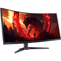 Acer Nitro XZ403CKR, Gaming-Monitor 100.8 cm (39.7 Zoll), schwarz, 5K2K-WUHD, VA, Curved, DP, HDMI, USB-C