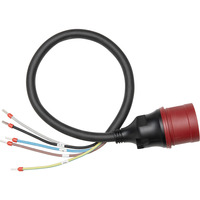 Anker SOLIX CEE-32A Drehstromstecker rot, 5-polig, für 11kW Anker SOLIX V1