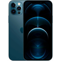 Apple iPhone 12 Pro 128GB Generalüberholt, Handy Pazifikblau, iOS