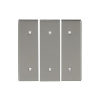 Busch-Jaeger Wippe dreiteilig Elektroniktaster edelstahl, Retail