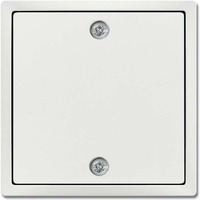 Busch-Jaeger Zentralscheibe für Zugschalter mit Schraubbefestigung, Abdeckung weiß, Retail