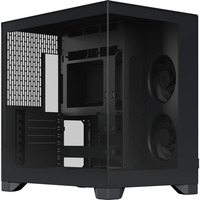 Fractal Design  Pop 2 Vision , Tower-Gehäuse schwarz, Panoramaglas