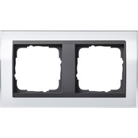 Gira Abdeckrahmen 2fach weiß, Retail