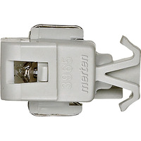 Merten Lampenanhänger mit integrierter Lampe, Leuchte grau, Retail