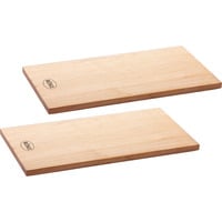 RÖSLE Aromaplanken Erlenholz 40 x 19,5 cm, Grillplatte holz, 2 Stück