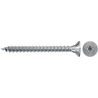 fischer Spanplattenschraube ClassicFast II 3,5x20 Senkkopf TX 1000 Stück, mit Vollgewinde, verzinkt