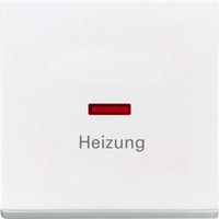 Busch-Jaeger Druckwippe Doppelwippe Heizung-Notschalter 1789 H-84 weiß (glänzend), Retail