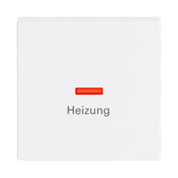 Busch-Jaeger Druckwippe Doppelwippe Heizung-Notschalter 1789 H-84 weiß (glänzend), Retail