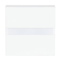 Busch-Jaeger Komfortschalter mit Orientierungslicht Bewegungsmelder Tastschalter Kombination weiß, Retail