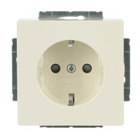 Busch-Jaeger Schutzkontakt-Steckdosen-Einsatz weiß, Retail