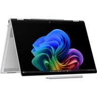 HP OmniBook X Flip 16-as0078ng, Notebook silber, Intel® Core™ Ultra 7 258V, Intel® Arc™ Graphics 140V, 32 GB LPDDR5X, 1 TB (1 TB SSD), Windows 11 Home