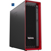 Lenovo ThinkStation P5 (30GA000MGE), PC-System schwarz/rot, Windows 11 Pro for Workstations 64-Bit