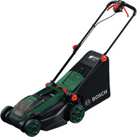 Bosch Heimwerken & Garten Akku-Rasenmäher Rotak18V2-38 SOLO, 36 Volt (2x18V) grün/schwarz, ohne Akku und Ladegerät, POWER FOR ALL ALLIANCE