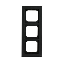 Busch-Jaeger Abdeckrahmen 1723-275, Abdeckung schwarz, Retail