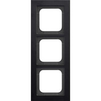 Busch-Jaeger Abdeckrahmen 1723-275, Abdeckung schwarz, Retail