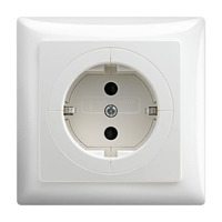 Busch-Jaeger Busch-J. Objektsteckdose alpinweiá 20 EUAB-914 weiß, Retail