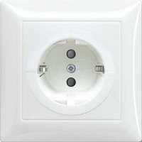 Busch-Jaeger Busch-J. Objektsteckdose alpinweiá 20 EUAB-914 weiß, Retail