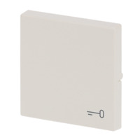 Busch-Jaeger Wippe mit Aufdruck weiß, Retail