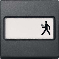 Merten Wippe mit Schriftfeld anthrazit, Retail