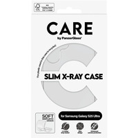 PanzerGlass Slim X-Ray Case, Handyhülle transparent, Samsung Galaxy S25 Ultra