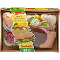 Spin Master Melissa & Doug - Sandwich Spielset, Spielküche 