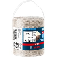 Bosch Professional Expert M480 Netzschleifrolle 93mm, K80, Schleifblatt 5 Meter Rolle, auch zum Handschleifen