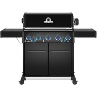 Broil King Gasgrill Baron 590 X Shadow schwarz, mit Seiten- und Heckbrenner