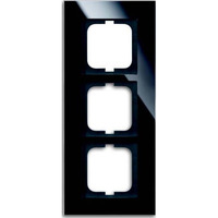 Busch-Jaeger Rahmen 3-fach schwarz, Retail