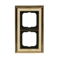 Busch-Jaeger Rahmen zwei fach weiß, Retail