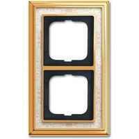 Busch-Jaeger Rahmen zwei fach weiß, Retail