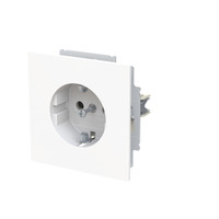 Busch-Jaeger Schutzkontakt Steckdose Safety Plus weiß, Retail