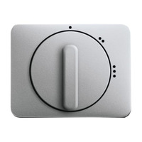 Busch-Jaeger Zentralscheibe für Dreistufen-Drehschalter, Abdeckung titan, Retail