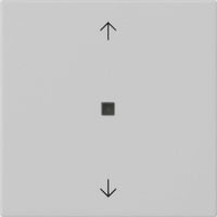 Gira Funk Bedienaufsatz mit Pfeilsymbolen lackiert matt, Fernsteuerung grau, Retail