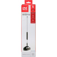 ONE FOR ALL DVB-T2 Stabantenne SV9311-5G schwarz