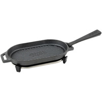 Ooni Grillpfanne Grizzler anthrazit, Sockel aus Edelstahl