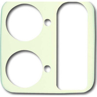 Busch-Jaeger Zentralscheibe, Abdeckung weiß, Retail