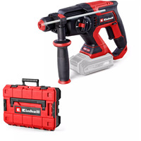 EINHELL Professional Akku-Bohrhammer TP-HD 18/22 D Li BL - Solo, 18Volt schwarz/rot, ohne Akku und Ladegerät, in E-Case