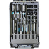 Makita Bohrer- & Bit-Satz Impact Black E-22866, 31-teilig schwarz, 1/4", für Schlagschrauber, in Akku-Box