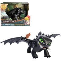 Spin Master Drachenzähmen leicht gemacht - Interaktive Drachenfigur Ohnezahn, Spielfigur mit Licht- und Soundeffekten