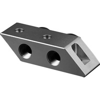 Thermal Grizzly DeltaMate Terminal, Wasserkühlung silber, für DeltaMate GPU Block