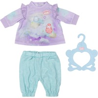 ZAPF Creation Baby Annabell® Sweet Dreams Schlafanzug 43cm, Puppenzubehör Shirt und Hose. Inklusive Kleiderbügel